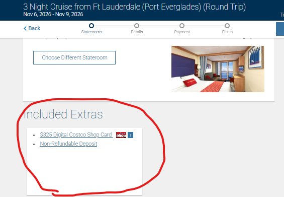 コストコトラベルのショップカード説明画像