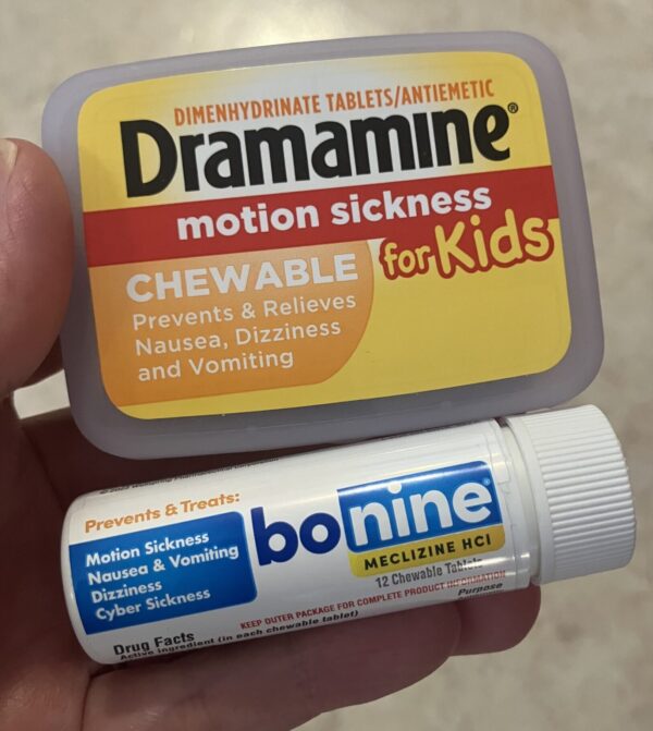 Dramamineとbonineの写真