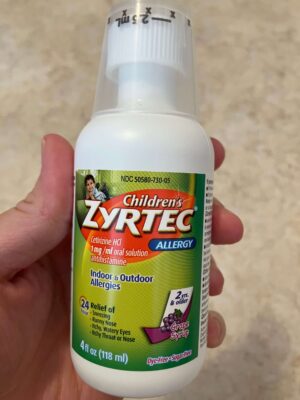 zyrtec（ジルテック）シロップ写真
