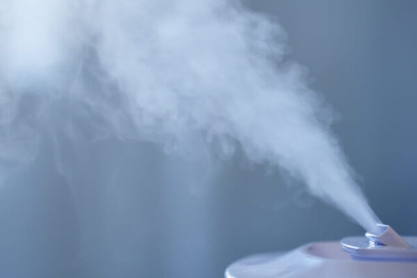 加湿器の蒸気