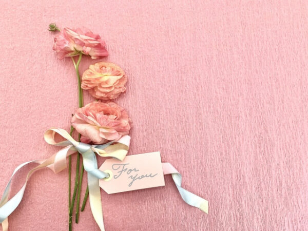 プレゼントの花