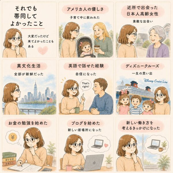 海外帯同してよかったこと漫画