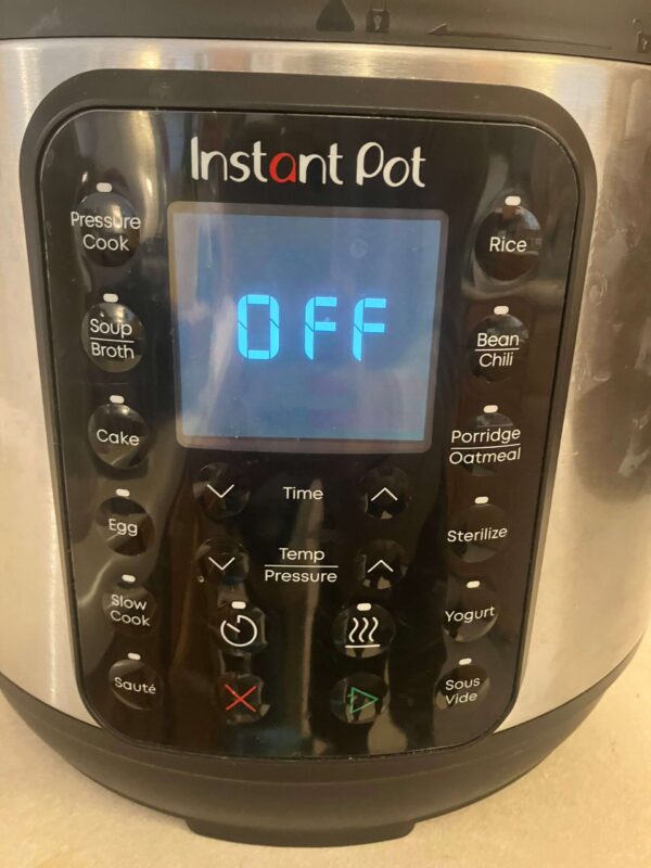 インスタントポット(instantpot)画面