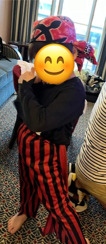 ディズニークルーズパイレーツナイト衣装