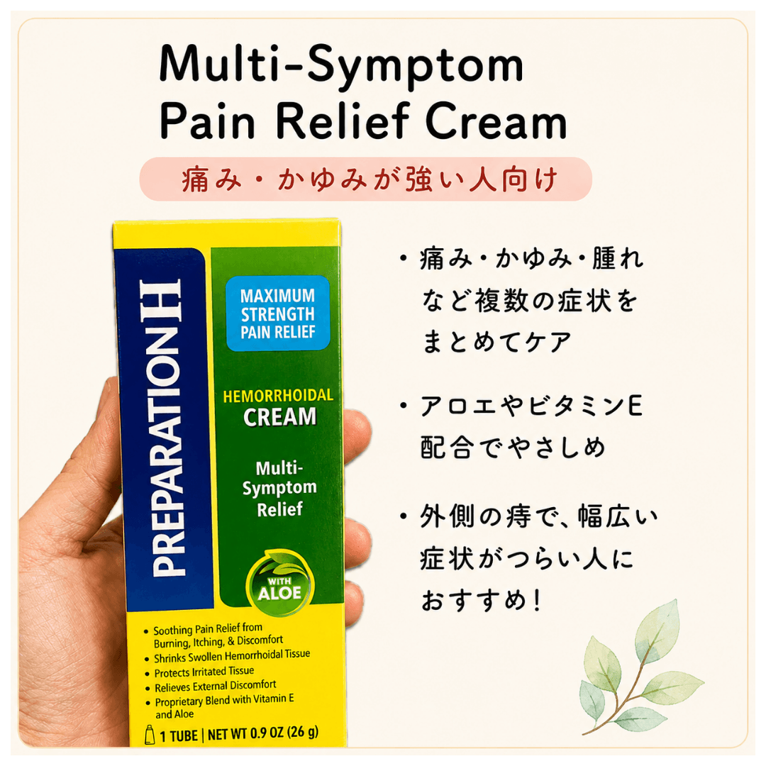 preparationH Multi symptom cream