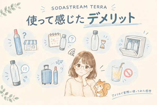 ソーダストリームのデメリット