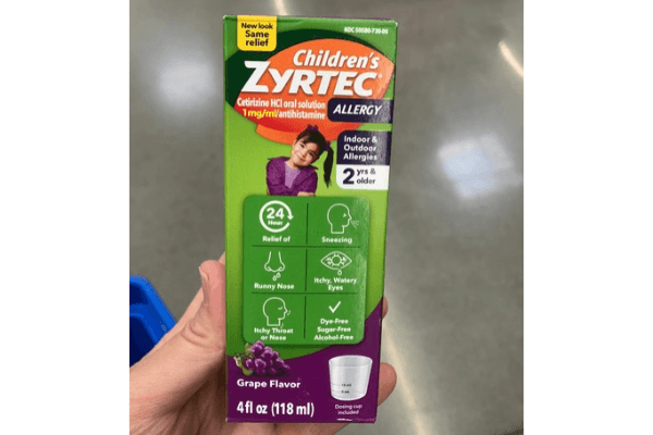 ジルテック（Zyrtec）子ども用シロップ